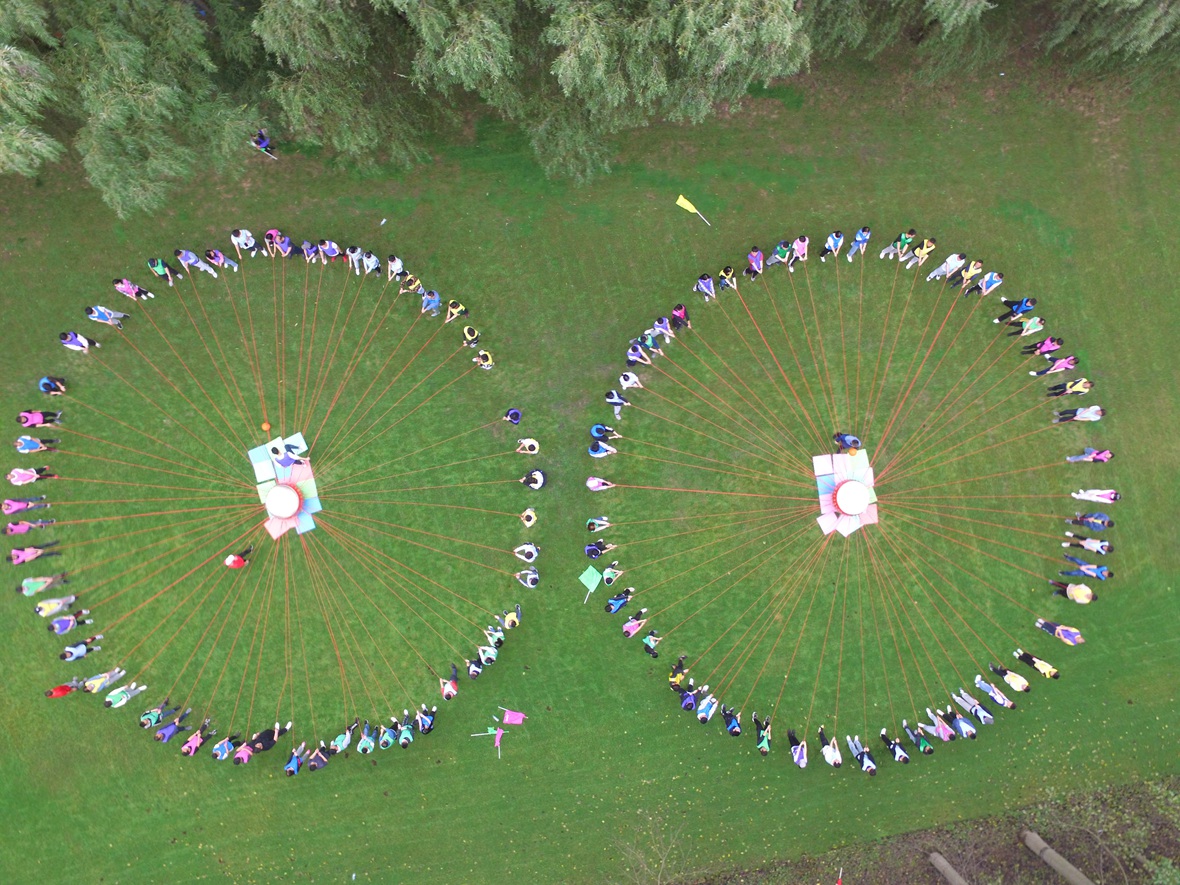 北京拓展團隊合作項目“百人